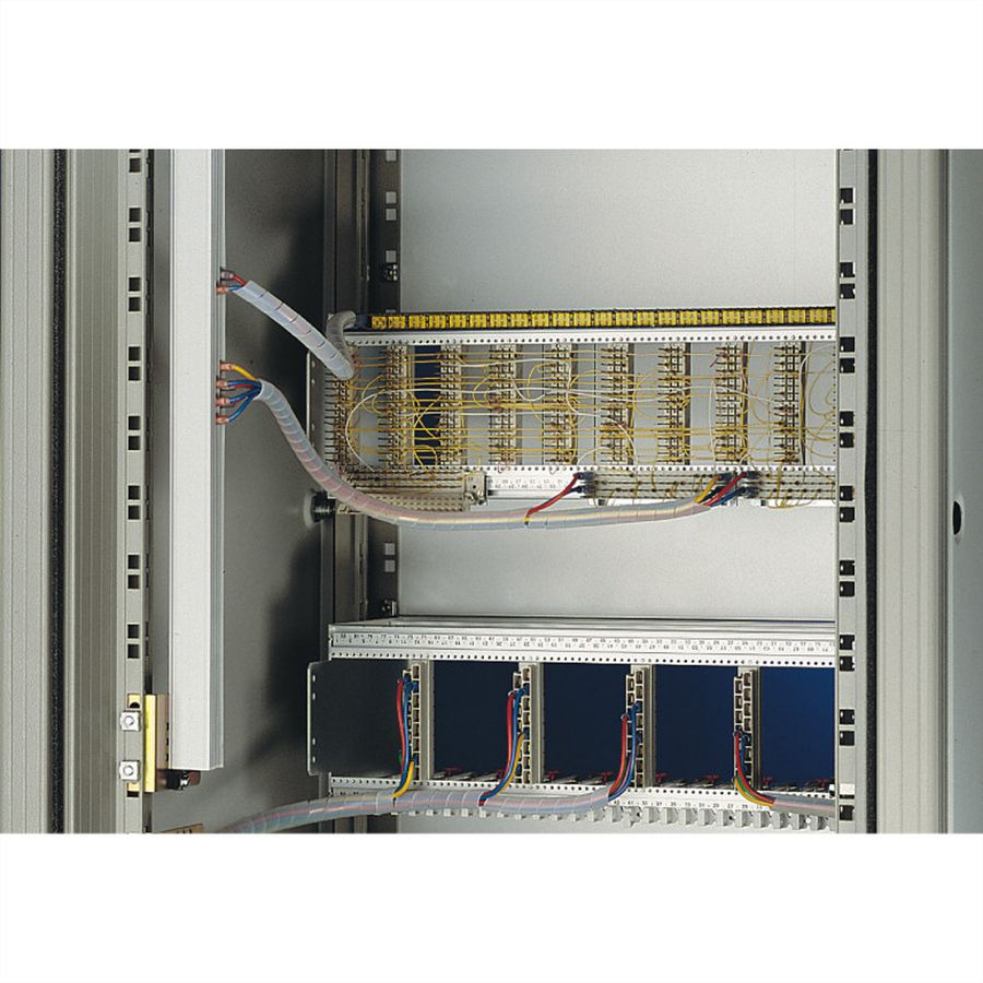 Barre collectrice SCHROFF avec connexions FASTON, 1 pôle, E-Cu étamé