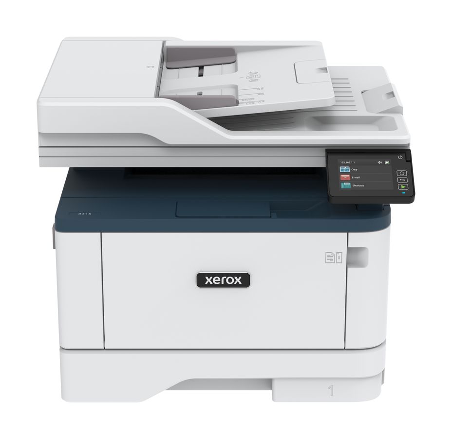 Xerox B315 copie/impression/numérisation/télécopie recto verso sans fil A4, 40 ppm, PS3 PCL5e/6, 2 magasins, 350 feuilles