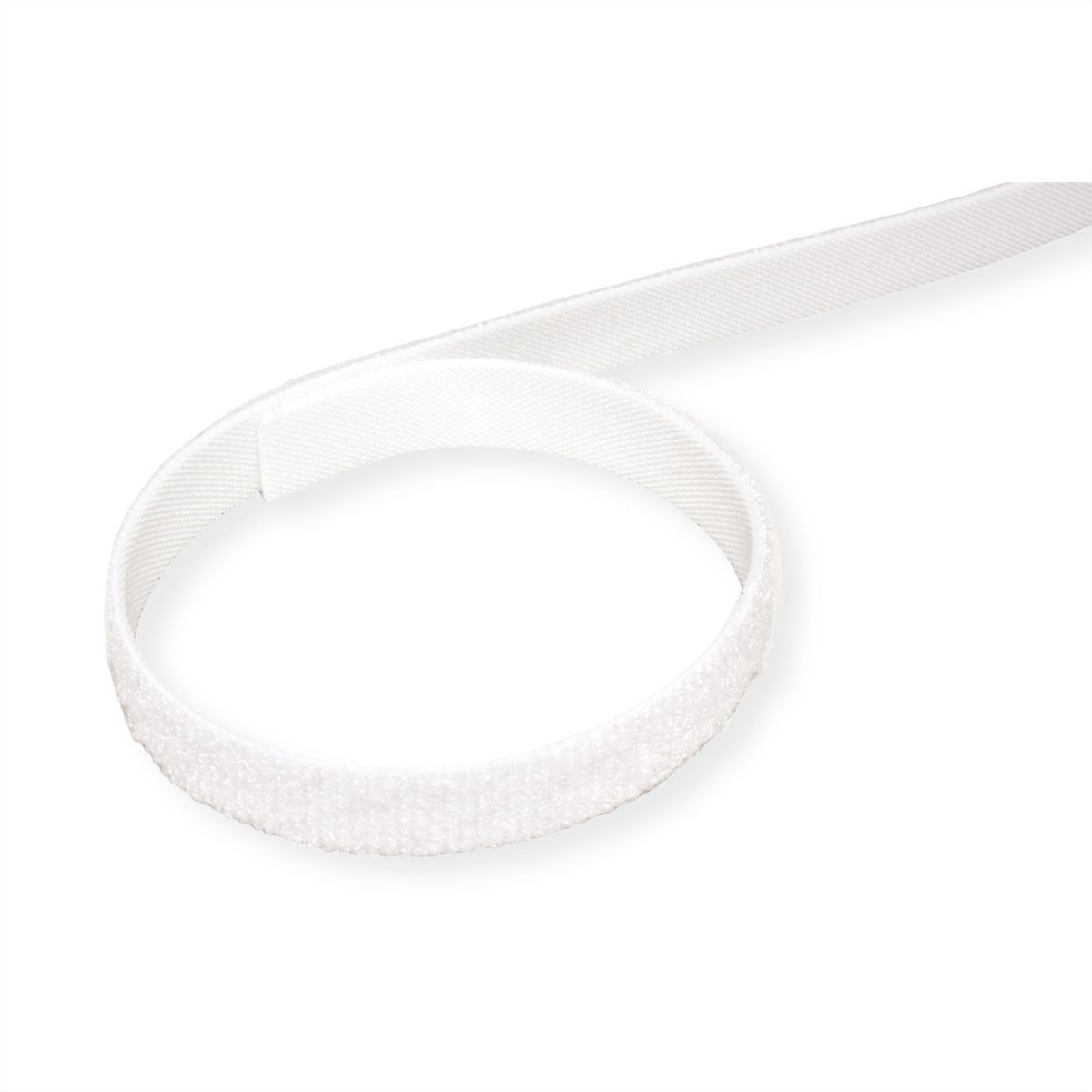 VELCRO® One Wrap® Bande 10 mm, blanc, 25 m