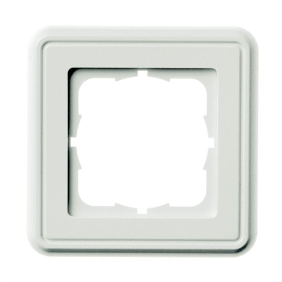 TELEGÄRTNER Cache 80x80mm blanc alpin, H