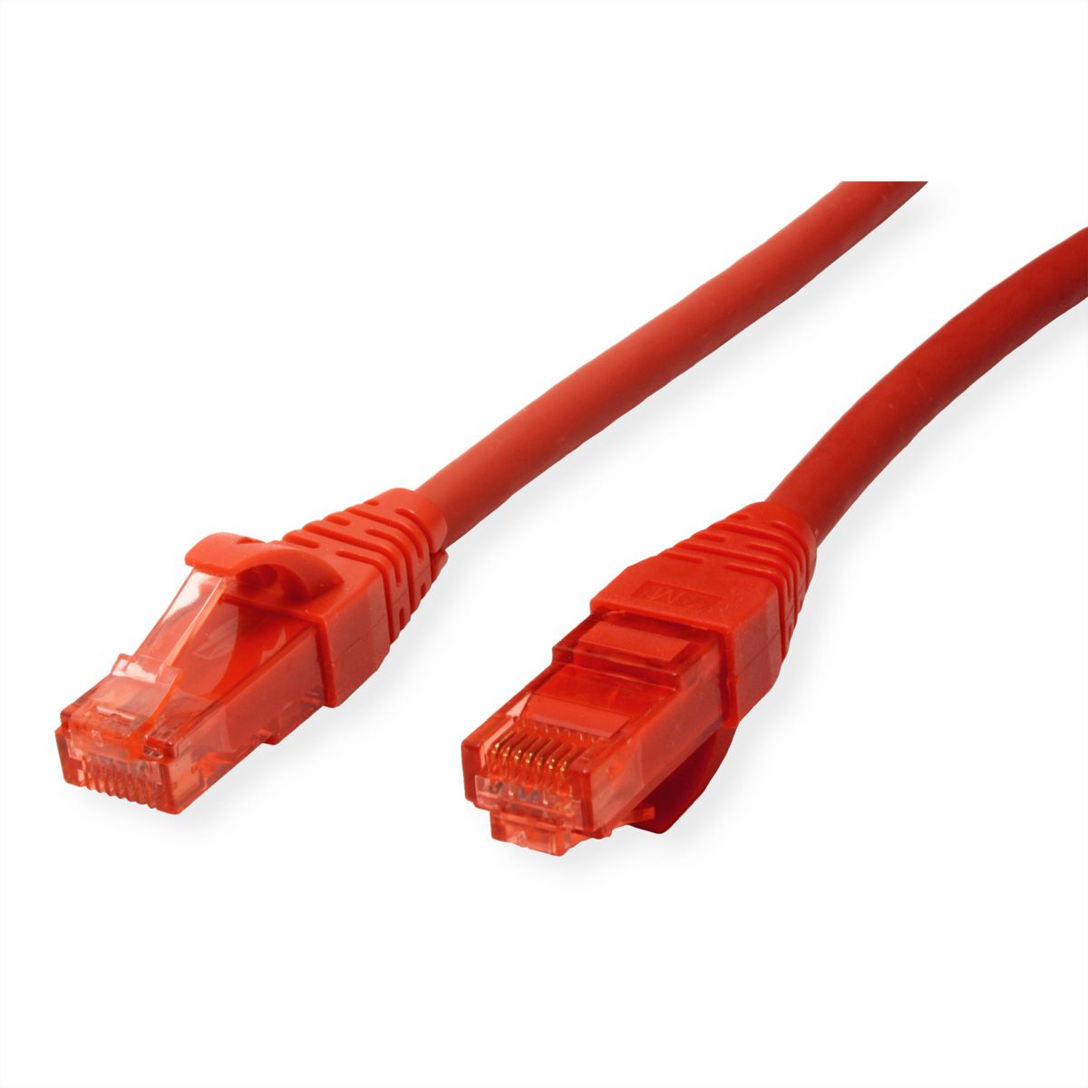 Cordon ROLINE UTP Cat.6, LSOH, Component Level, rouge, 3 m