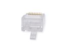 ROLINE Connecteur modulaire non blindé Cat.6A (Classe EA), pour câble solide/tresse, 10 unités