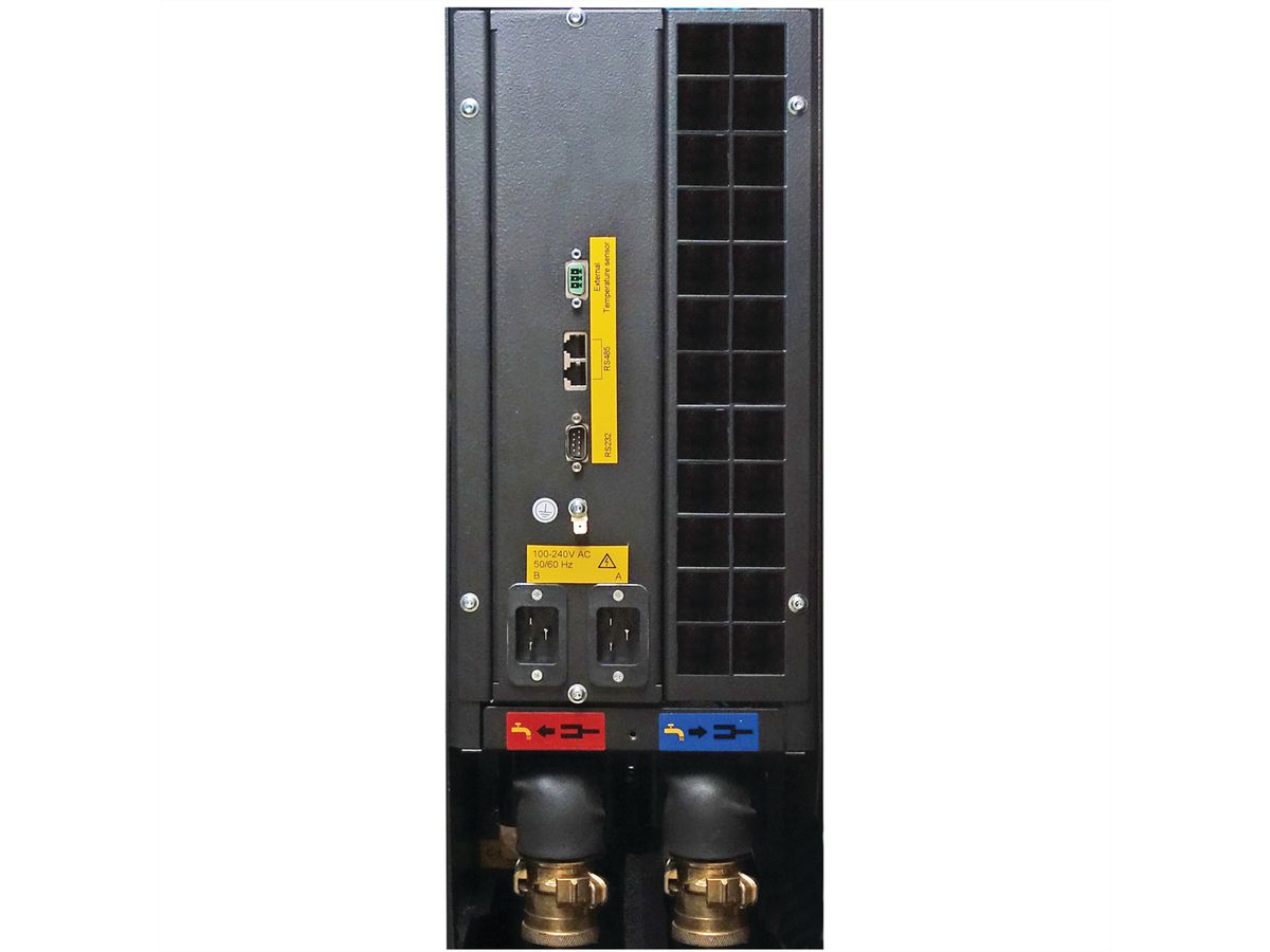 SCHROFF Varistar SHX 30 In-Row Cooler, échangeur thermique air/liquide, 2 PSU, alimentation par le bas