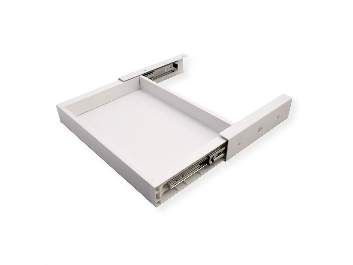 VALUE Tiroir sous bureau ultra-mince, blanc