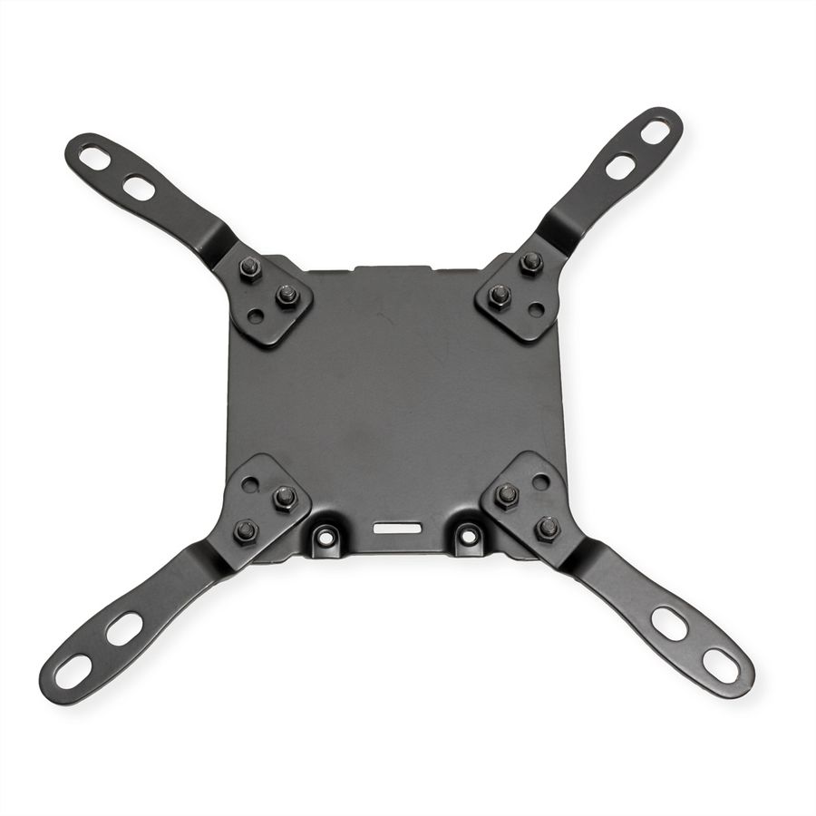 ROLINE Support LCD lourd, montage sur bureau, 4 articulations, jusqu'à 22/27 kg, noir