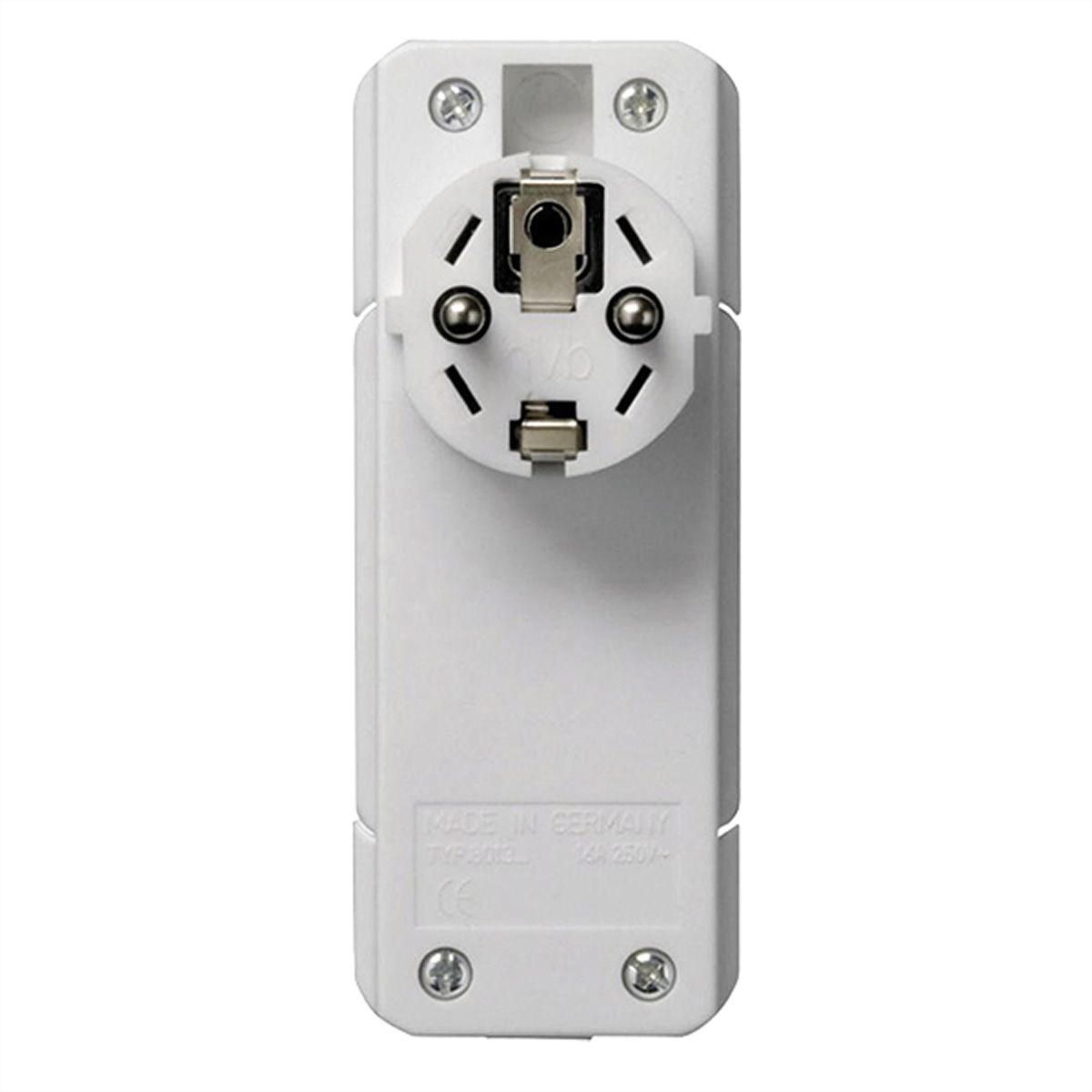 BACHMANN SMART PLUG Fiche de montage extra plate, blanc