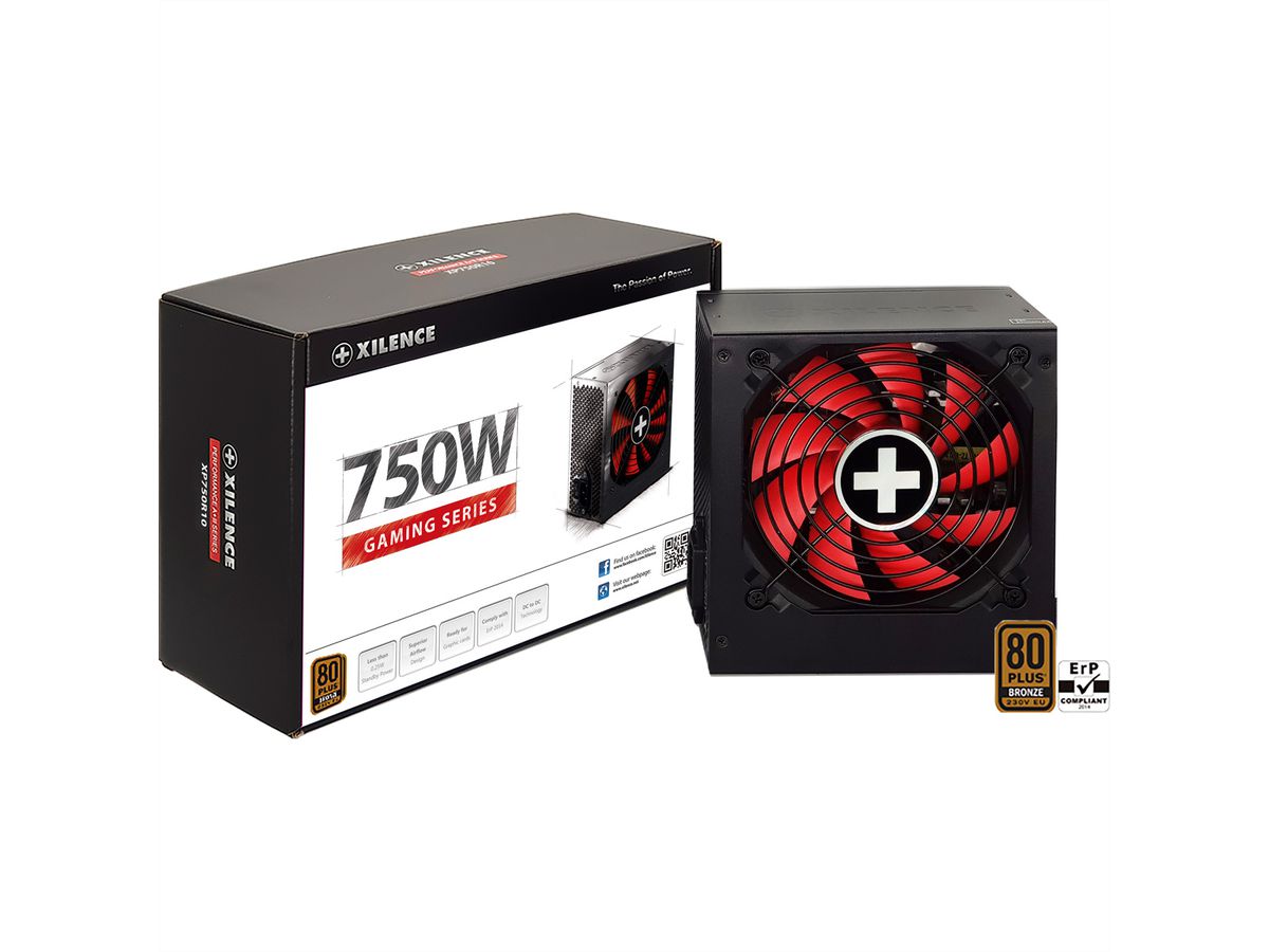 Xilence XP750R10 750W Alimentation PC, 80+ Bronze, Gaming, ATX