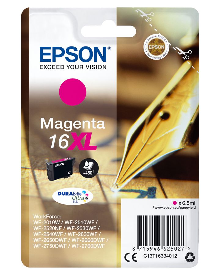 Epson Cartouche "Stylo à plume" - Encre Durabrite M (XL)