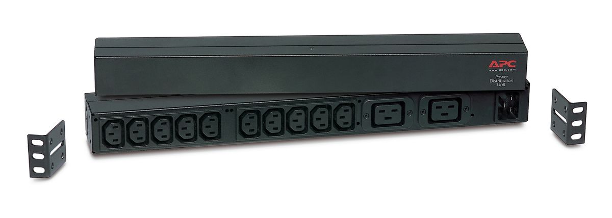 APC AP9559 - Bandeau de prises, simple, 1U, 16 A, 230 V, 10xC13-2xC19