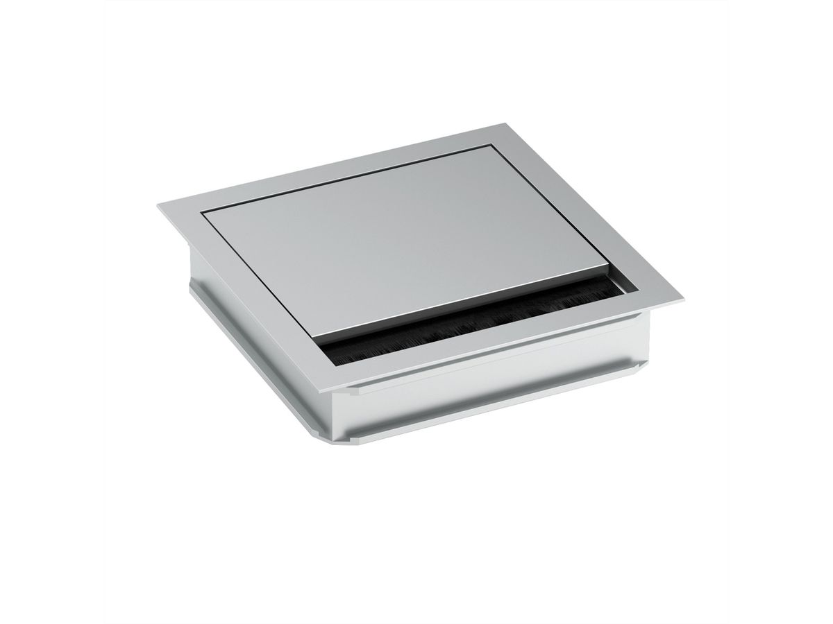 BACHMANN LOOP SQUARE Passe-câbles, Aluminium
