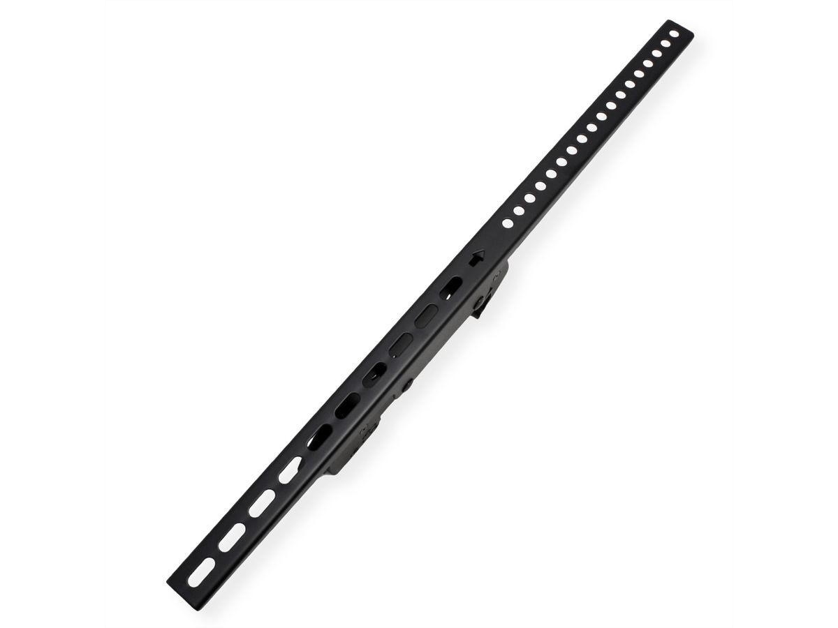 ROLINE Support LCD/TV sur roues, jusqu'à 140 kg, noir