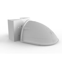 MOBOTIX Kit montage poteau/coin, montage mural D2x/Q2x/ExtIO