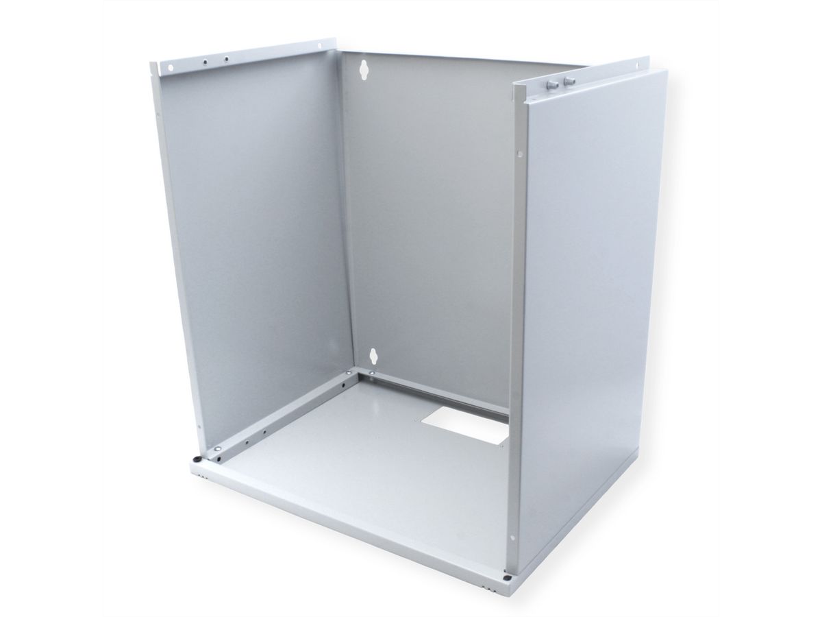 ROLINE 19" Boîtier mural Basic 12U, 540x400 LxP gris, EN KIT