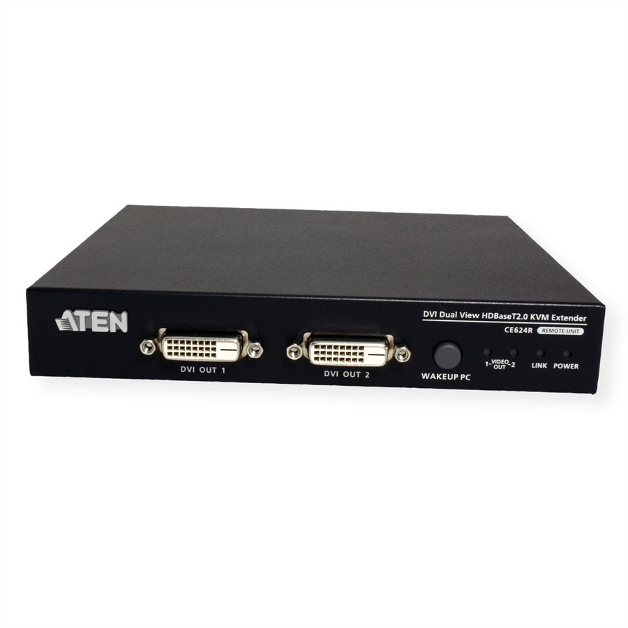 ATEN CE624 Système d'extension KVM USB DVI Dual View HDBaseT? 2.0