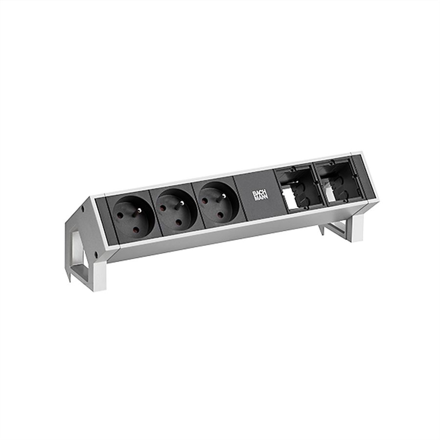 BACHMANN DESK2 3xUTE 35° 2xCM Courant 0,2m GST18 Inox laqué