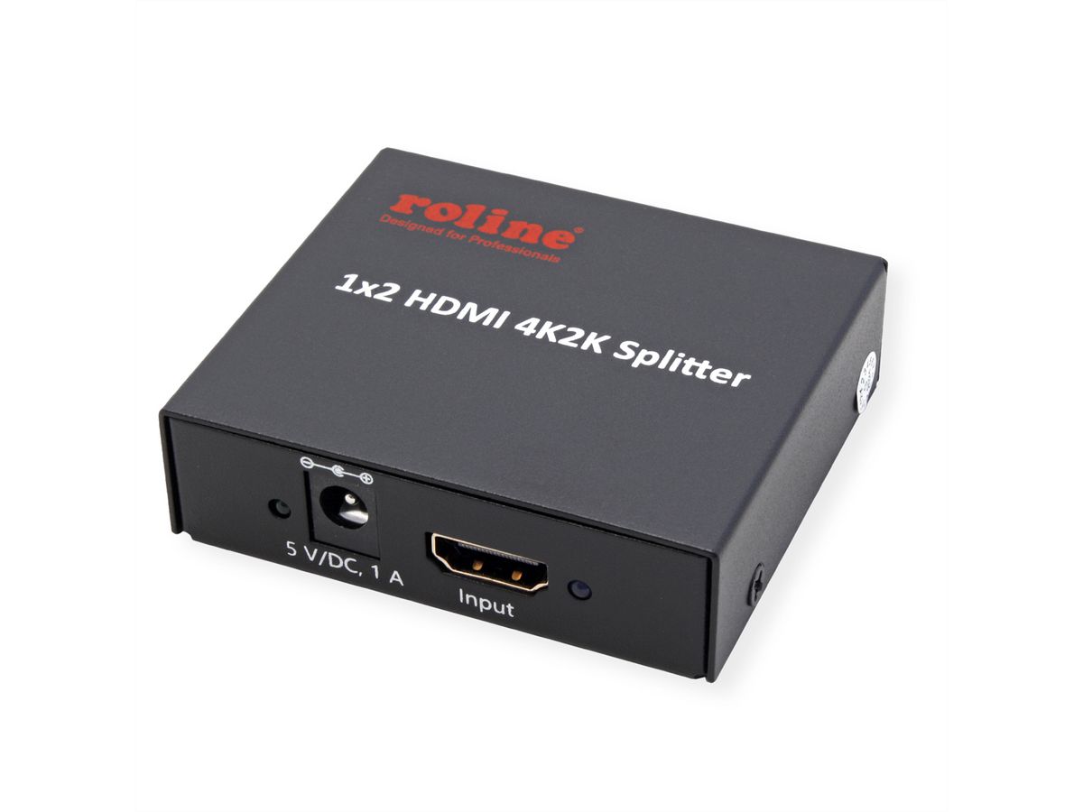ROLINE Distributeur HDMI, double, 4K60