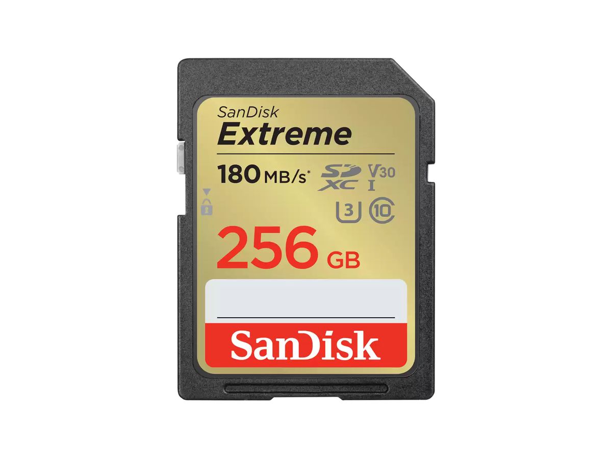 SanDisk Extreme 256 Go SDXC UHS-I Classe 10
