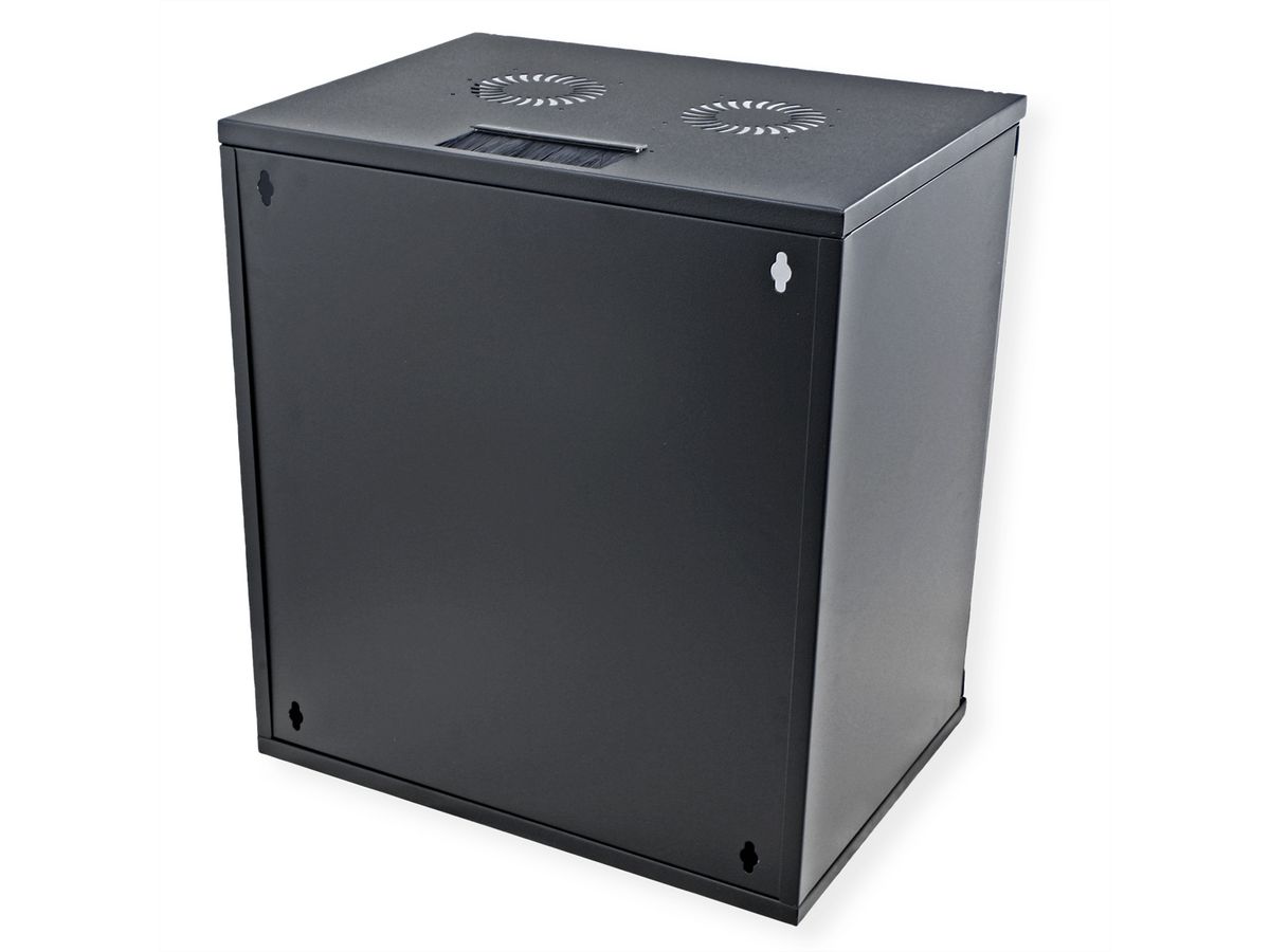 ROLINE 19" Boîtier mural Basic 12U, 540x400 LxP En kit noir