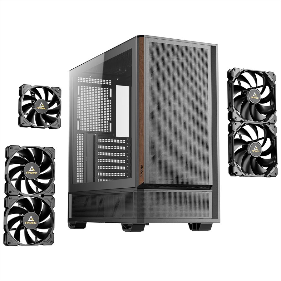 ANTEC CX60M ARGB Boîtier PC Mini Tour Micro-ATX, noir