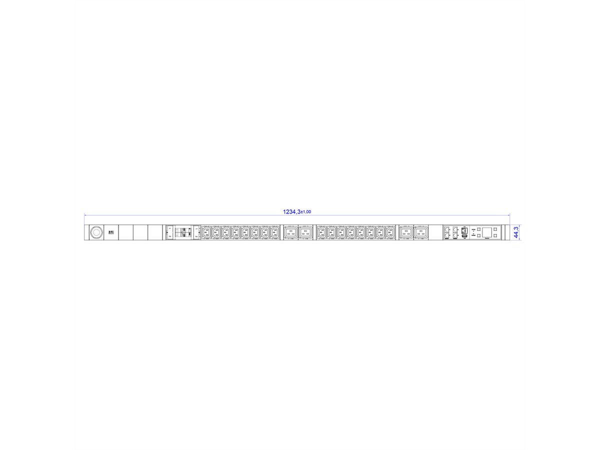 BACHMANN BN7500 16xC13 4xC19 2xLS
