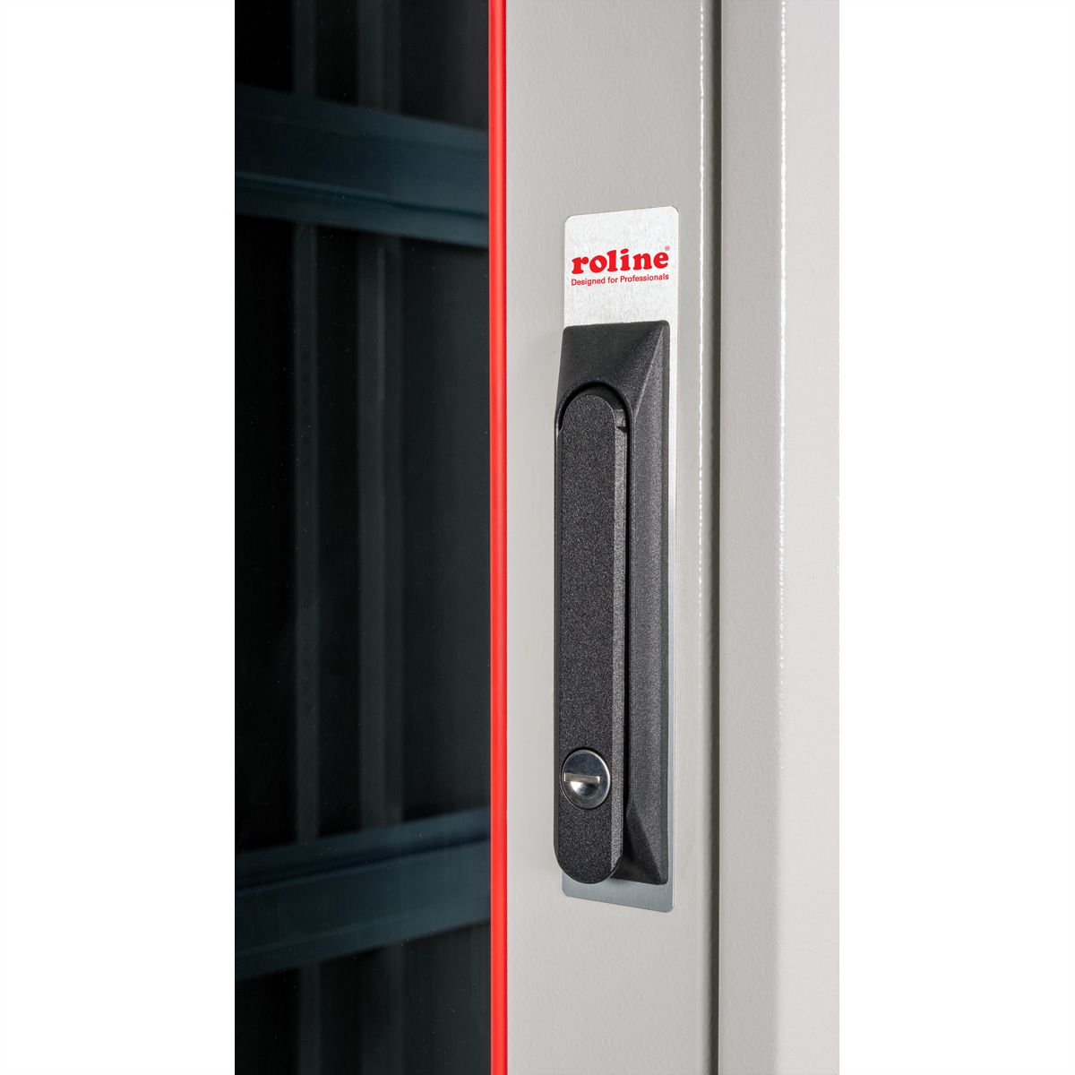 ROLINE 19" Baie réseau Pro 36U, 600x600 LxP Porte verre gris