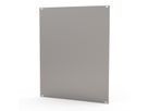 SCHROFF Face avant, non blindée, 6 U, 42 F, 2,5 mm, alu, anodisé, bords non traités