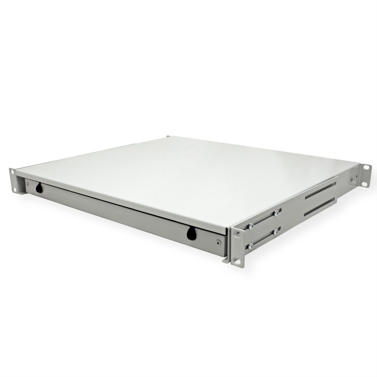 ROLINE 19" Tiroir pour clavier 1U, 400P fermable gris