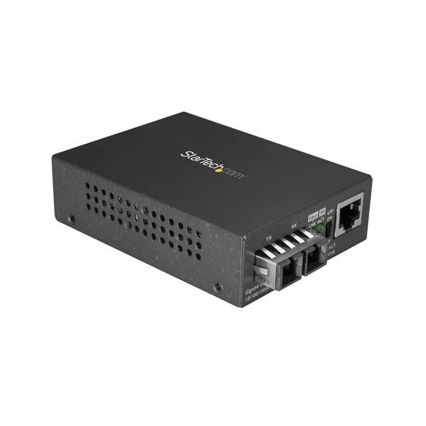 StarTech.com Convertisseur de média Gigabit Ethernet fibre optique SC multimode - 1000Base-SX - 550 m