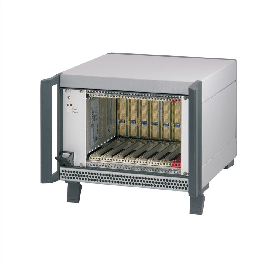 SCHROFF CPCI System With Pluggable PSU, Desktop, 4 U, 8 Slot, 44 HP