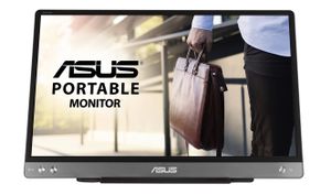 ASUS MB14AC écran plat de PC 35,6 cm (14") 1920 x 1080 pixels Full HD Gris