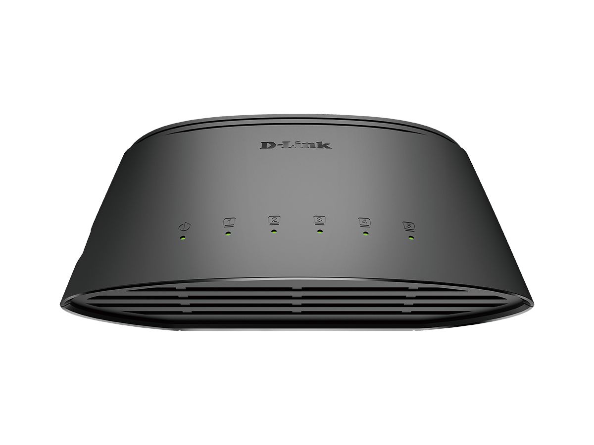 D-Link DGS-1005D/E commutateur réseau Non-géré L2 Gigabit Ethernet (10/100/1000) Noir