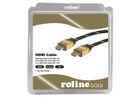 ROLINE GOLD Câble HDMI High Speed, M-M, Retail Blister, 3 m