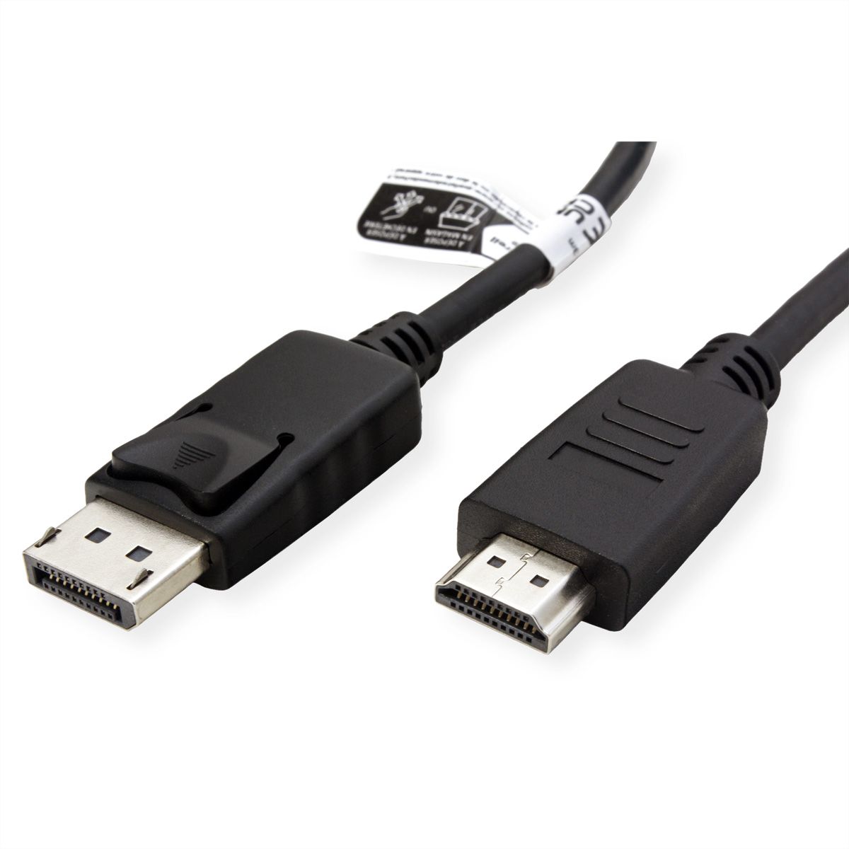 ROLINE RM Câble DisplayPort DP - HDTV, M/M, noir, 1 m