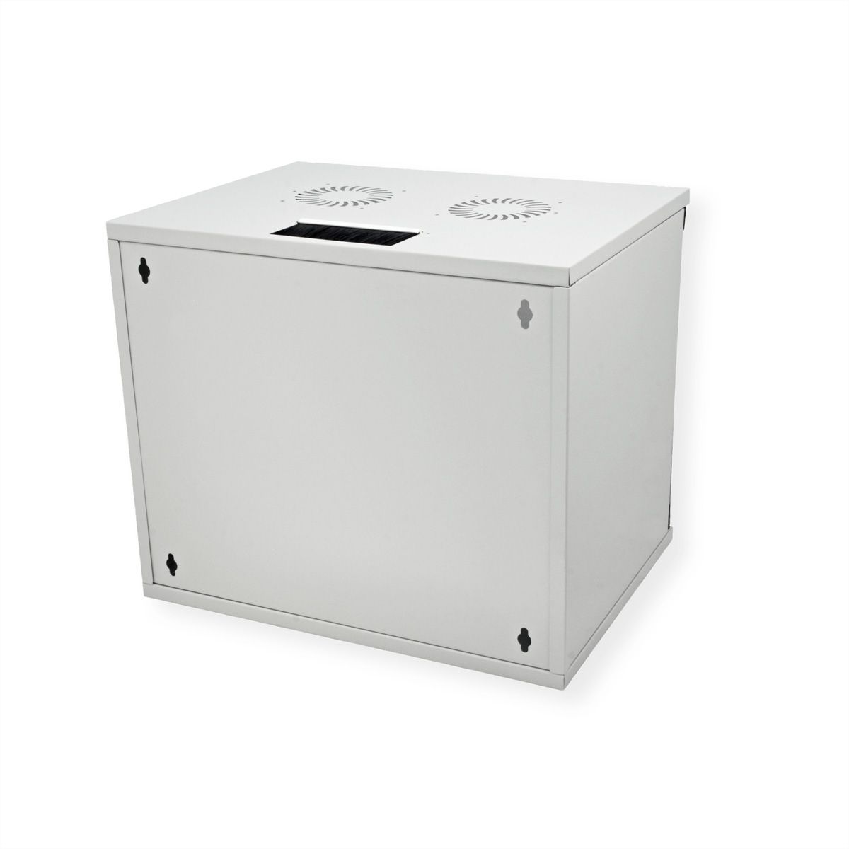 ROLINE 19" Boîtier mural Basic 9U, 540x400 LxP gris, EN KIT