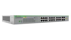 Allied Telesis AT-GS950/28PSV2-50 commutateur réseau Non-géré Gigabit Ethernet (10/100/1000) Connexion Ethernet, supportant l'alimentation via ce port (PoE) Gris