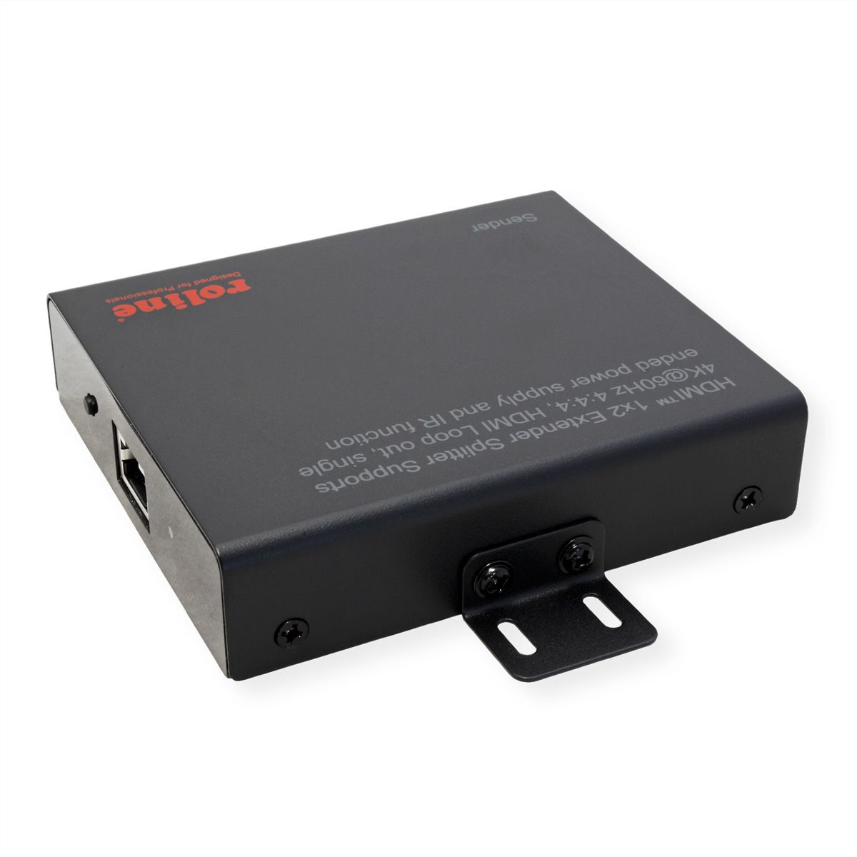 ROLINE Prolongateur/Splitter HDMI, 1x2 via Cat.6A, 70m, 4K60Hz