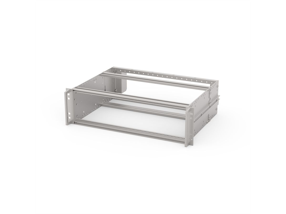 SCHROFF EuropacPRO 19" Kit de bacs à cartes pour le ferroviaire, blindage rétrofit, SNCF, 3 U, 84 CV, 320 mm