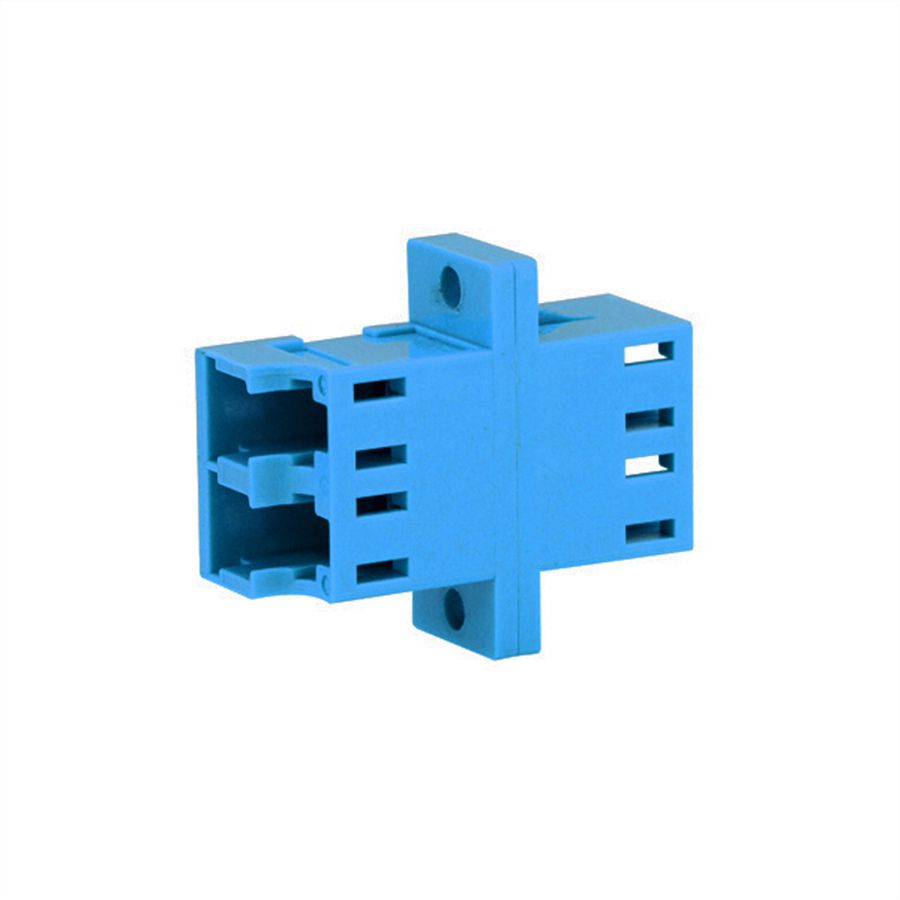 TELEGÄRTNER Coupleur LD Duplex, Singlemode et Multimode, Manchon en céramique, boîtier en plastique, bleu, Z77