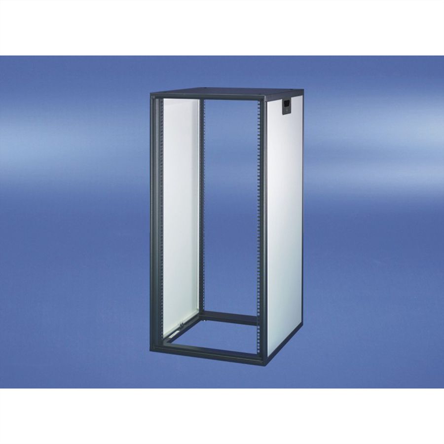 Armoire Novastar SCHROFF sans porte ni panneau arrière, Heavy-Duty, RAL 7021/7035, 2145H 553W 800D