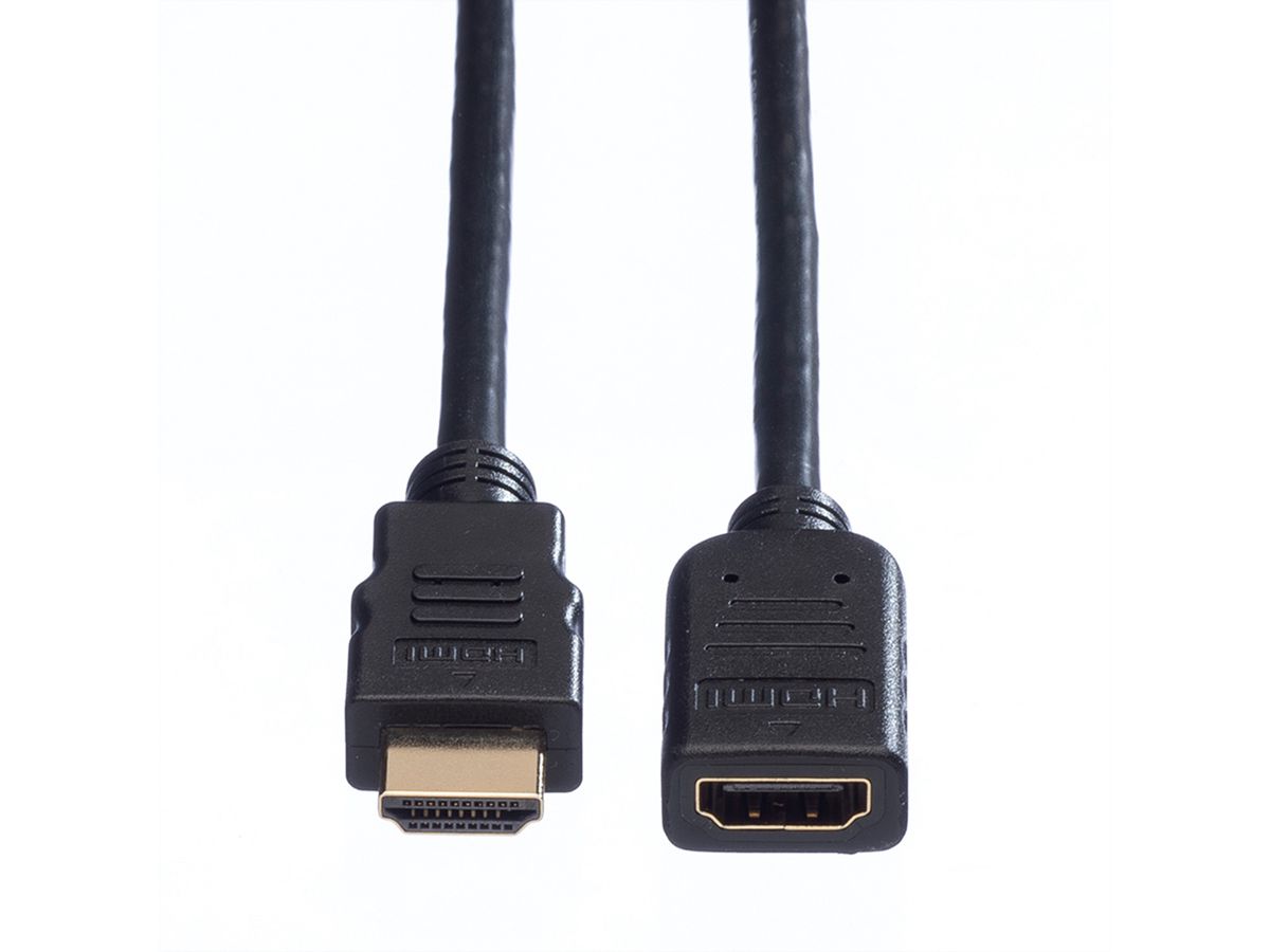 VALUE Câble HDMI High Speed avec Ethernet M/F, 1 m