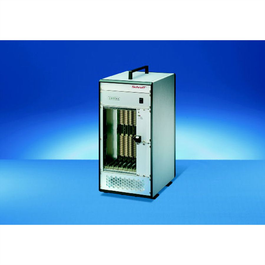 SCHROFF VME64x System, Tower, 5 U, Pluggable PSU