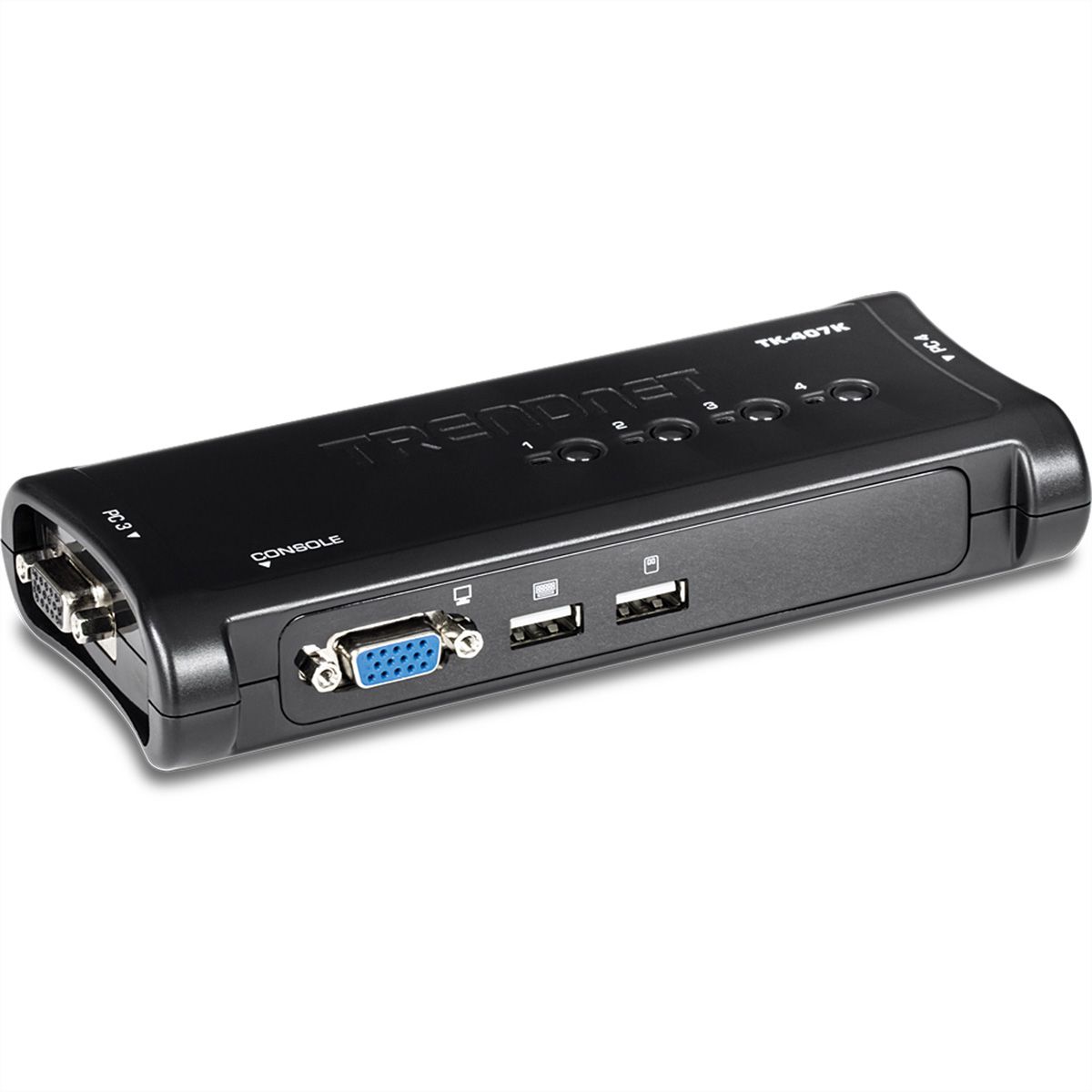 TRENDnet TK-407K Kit de Switch KVM à 4 ports USB