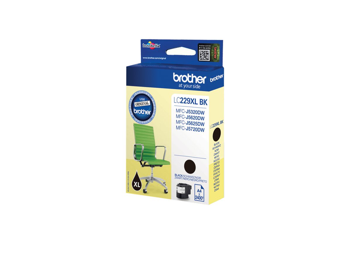 Brother LC229XLBK - Cartouche d'encre originale - Noir