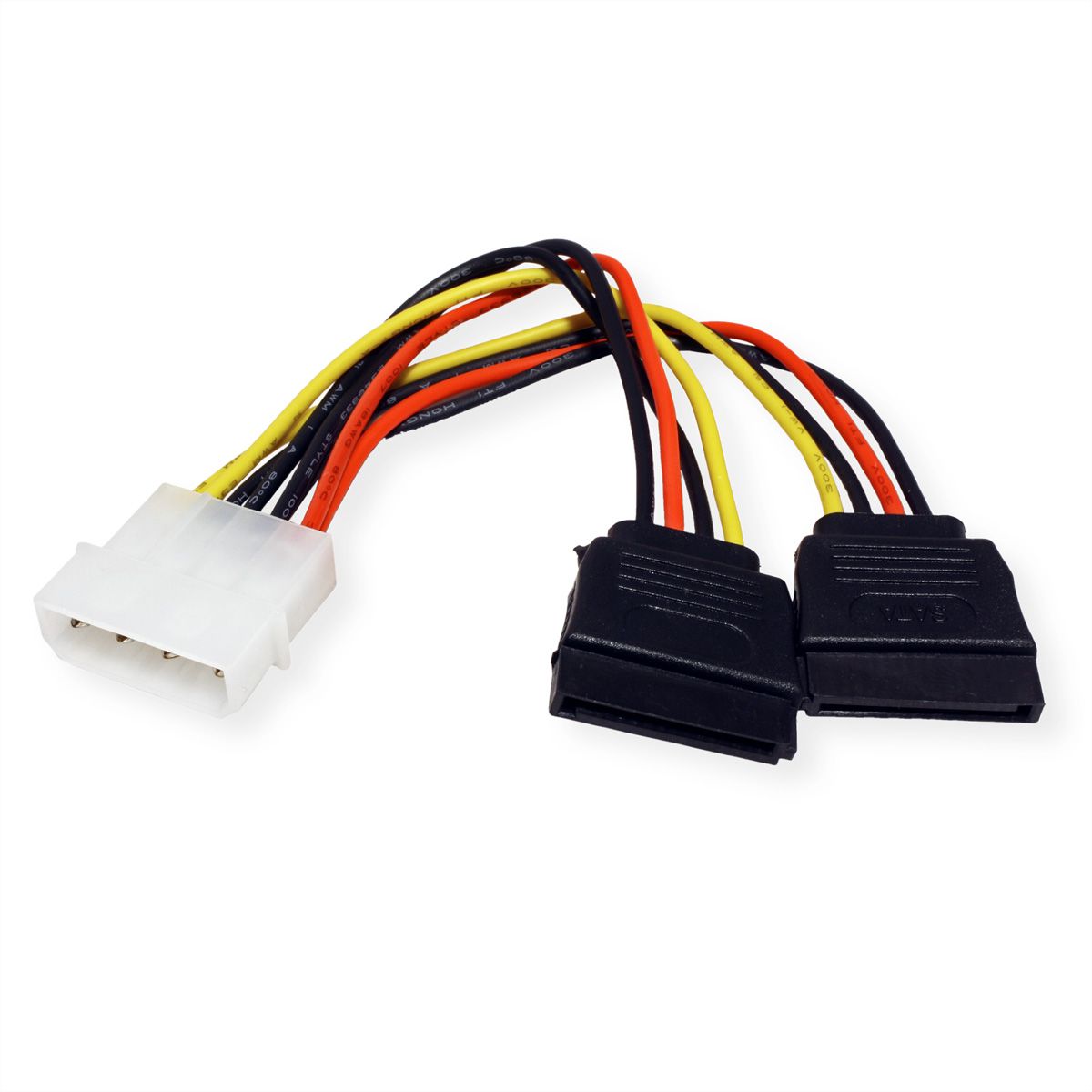 Lot De 2 Câbles SATA 40cm - 1 Droit + 1 Coudé - Occasion