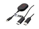 ROLINE Kit de dongle d'affichage P2P sans fil, Tx+Rx, HDMI, 1080p , 20 m