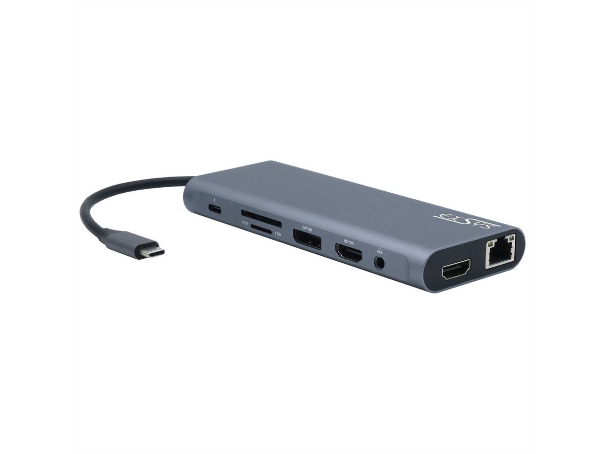 EXSYS EX-1226HM Station d'accueil 14 en 1 USB 3.2 Gen 2x1