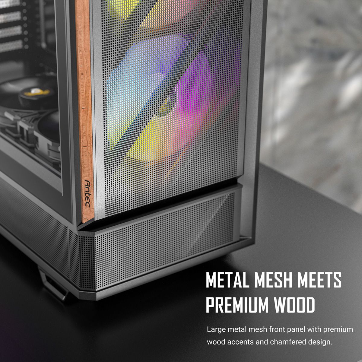 ANTEC P30 ARGB Boîtier PC à flux d'air optimisé, noir