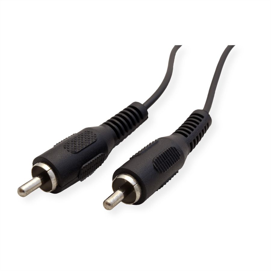 VALUE Câble RCA M/M simplex, 10 m