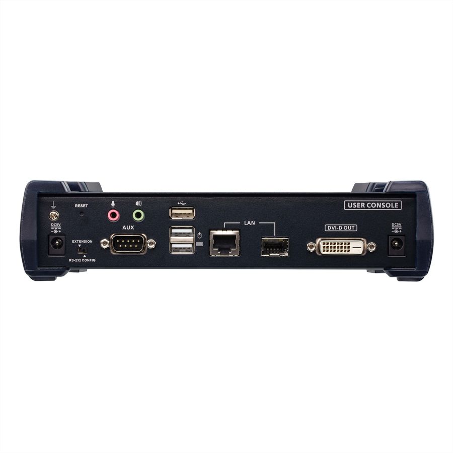 ATEN KE6910R Système d'extension KVM 2K DVI-D Dual Link sur IP, récepteur