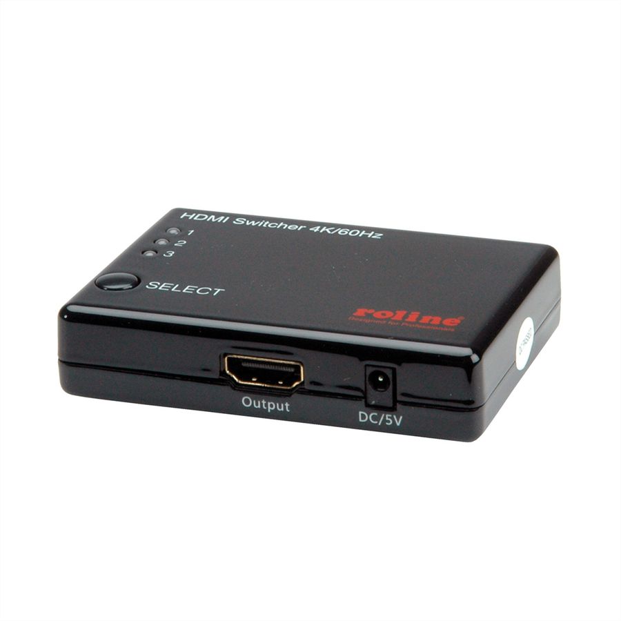 ROLINE Switch HDMI 4K 3 ports